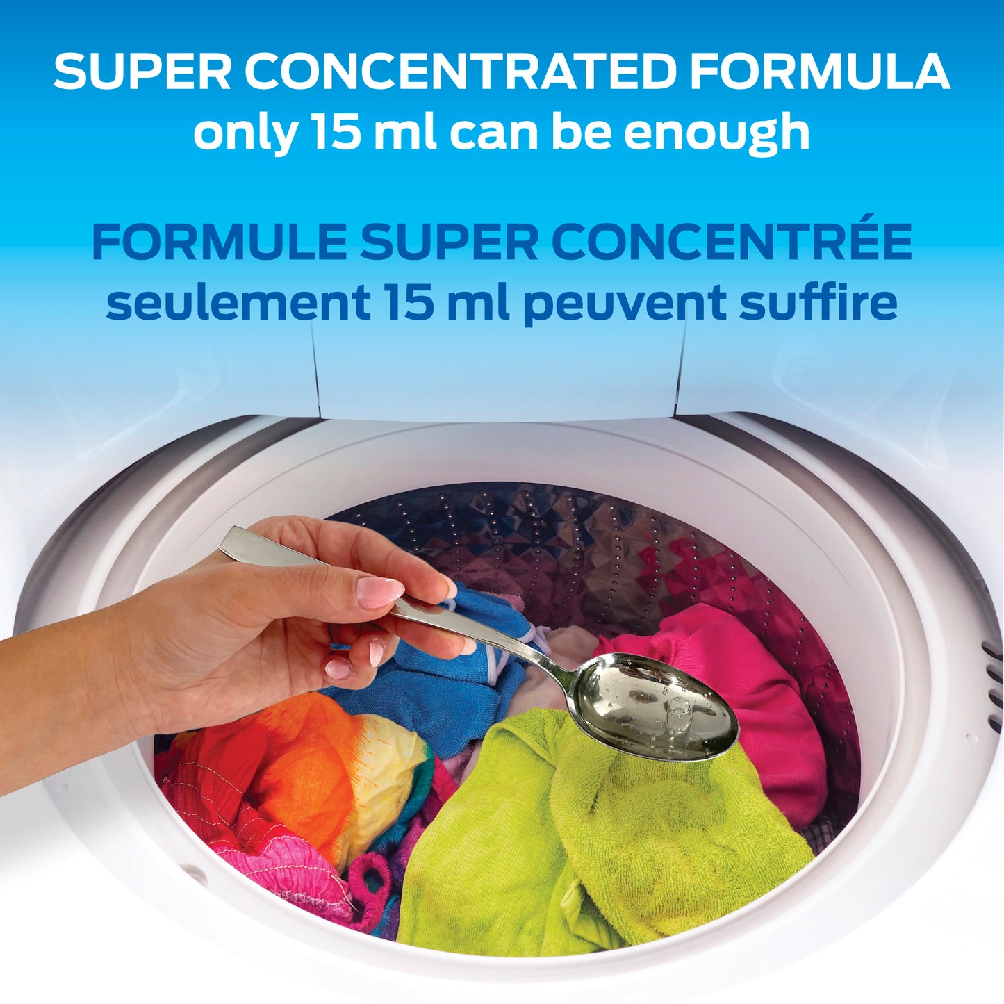 Détergent à lessive concentré 5X - 500 ml et 1,6 l