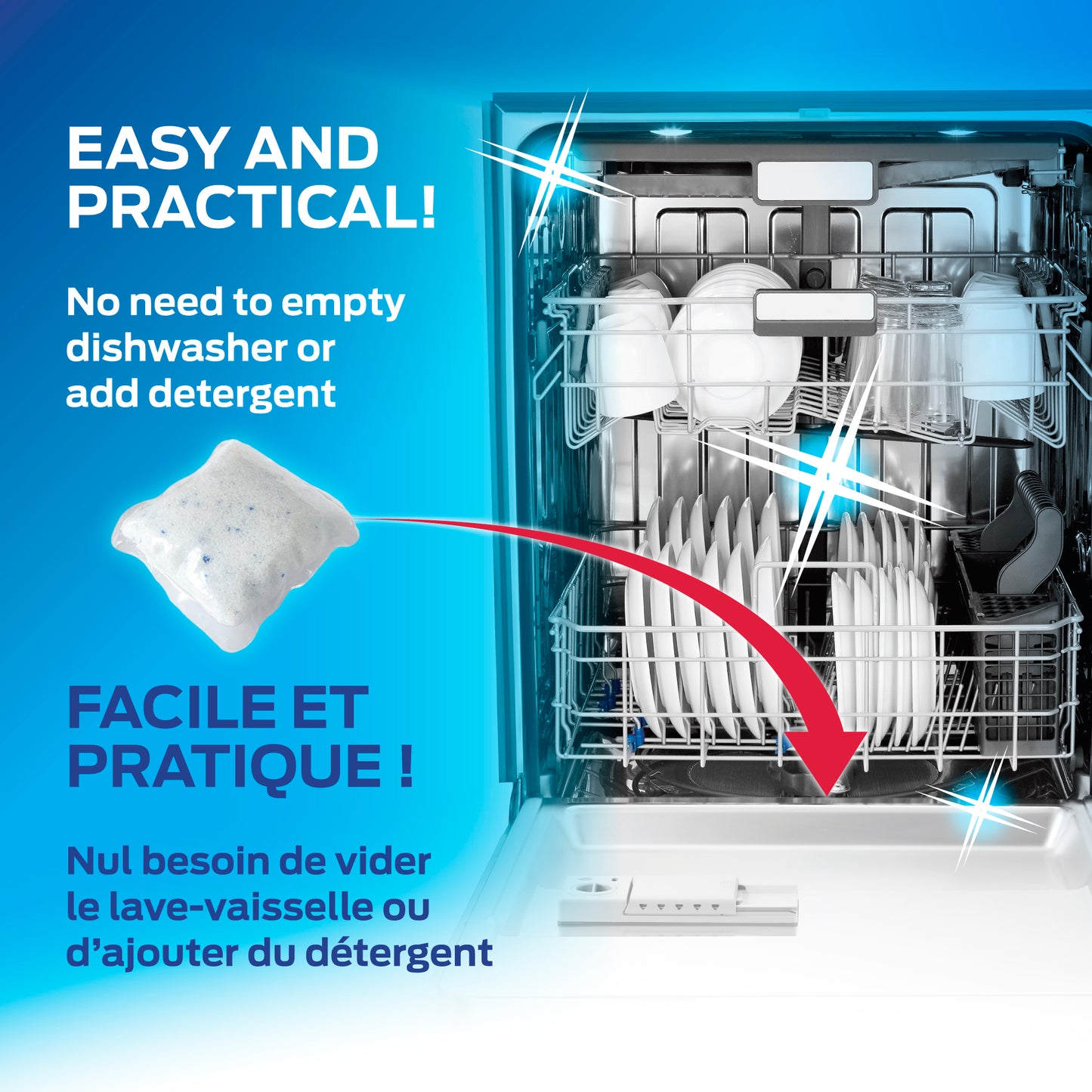Dishwasher Cleaner - 6 Soluble Tablets 