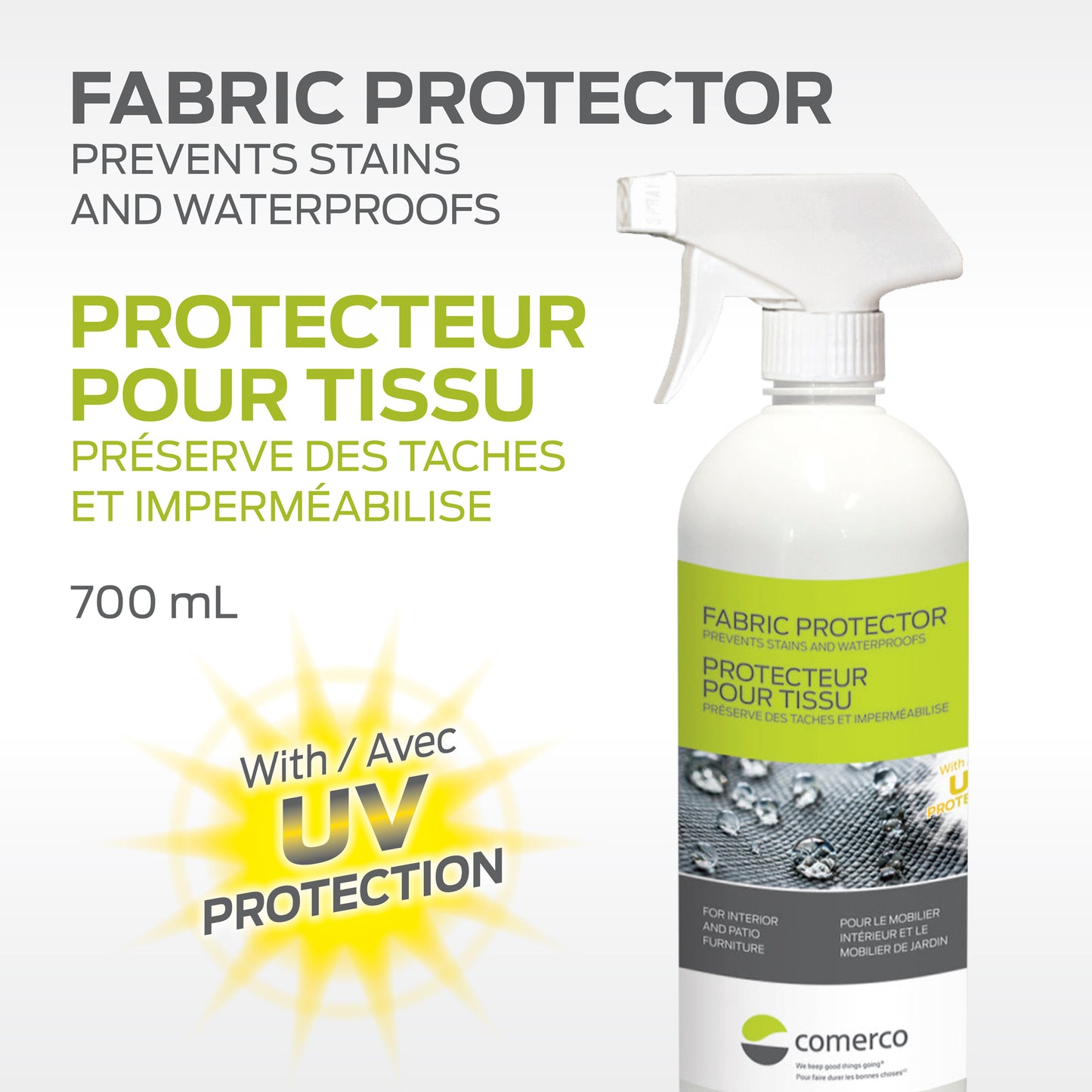 Ensemble de protection | Mobilier extérieur - 1 x 700 ml et 2 x 250 ml