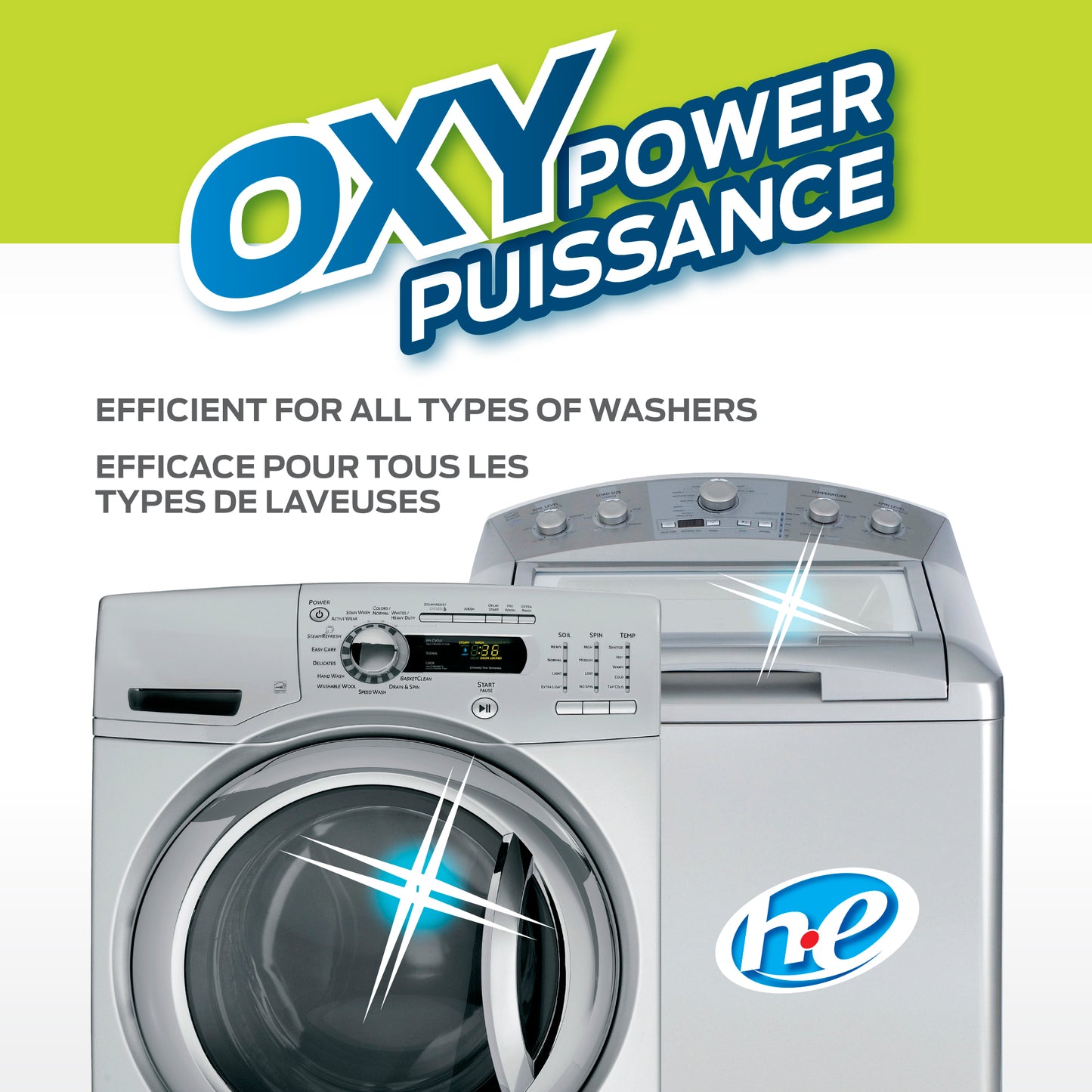 Nettoyant pour laveuse Oxy puissance - 700 ml