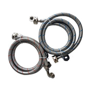 2 tuyaux de raccordement pour laveuse résistants aux fuites - 5 pieds (60")