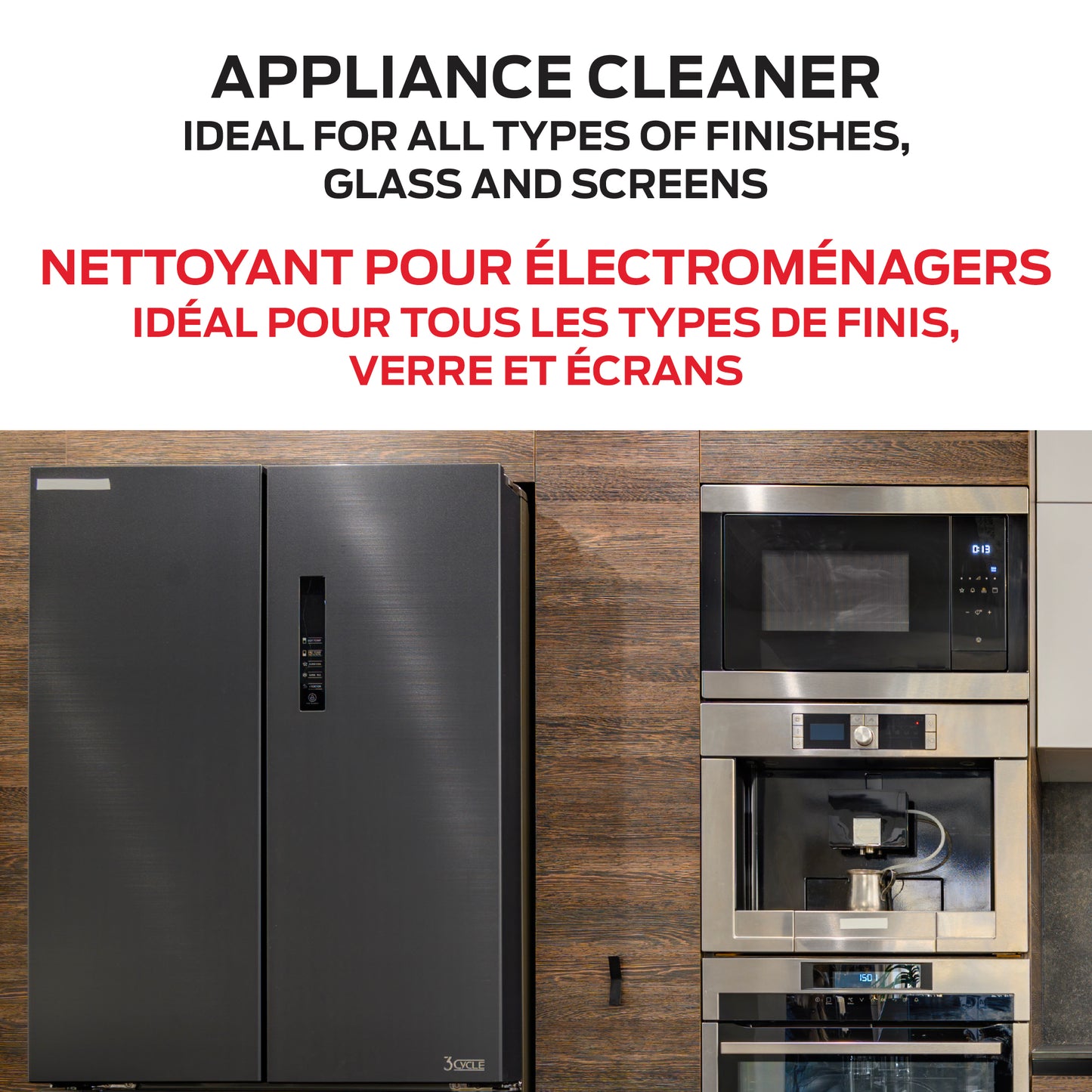 Appliances Cleaner - For all Types of Finishes, Glass and Screens - 700 mL