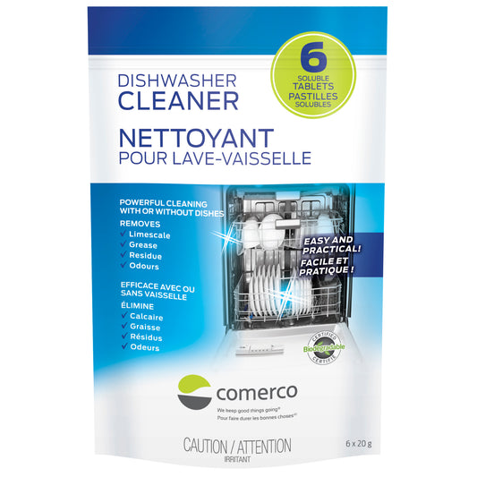 Dishwasher Cleaner - 6 Soluble Tablets 