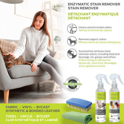 Furniture Cleaning Kit - Fabric, Leather, Vinyl, and More - 4 x 250 mL 