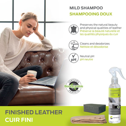 Furniture Cleaning Kit - Fabric, Leather, Vinyl, and More - 4 x 250 mL 