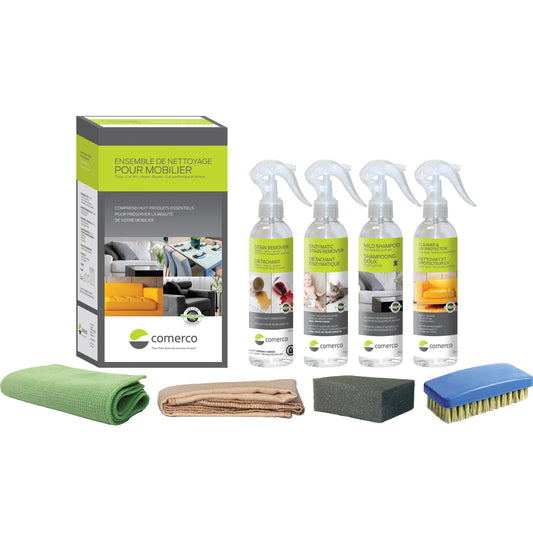 Furniture Cleaning Kit - Fabric, Leather, Vinyl, and More - 4 x 250 mL 