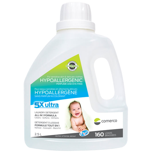 Détergent à lessive 5X hypoallergénique - 2,5 l