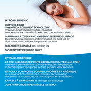Protège-matelas Optimal - 100% imperméable 5 côtés