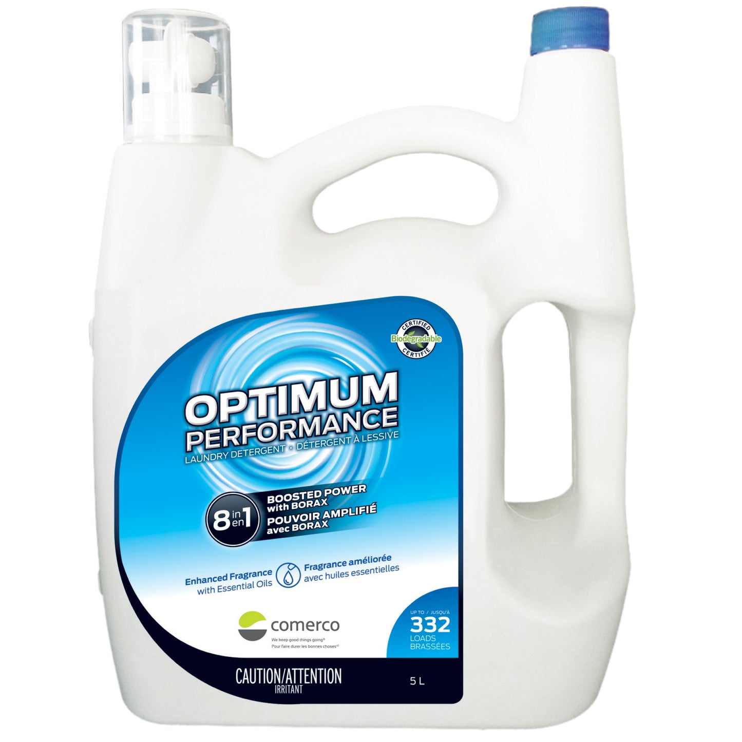 Détergent à lessive Optimum Performance HE - 5 l ou 2,5 l