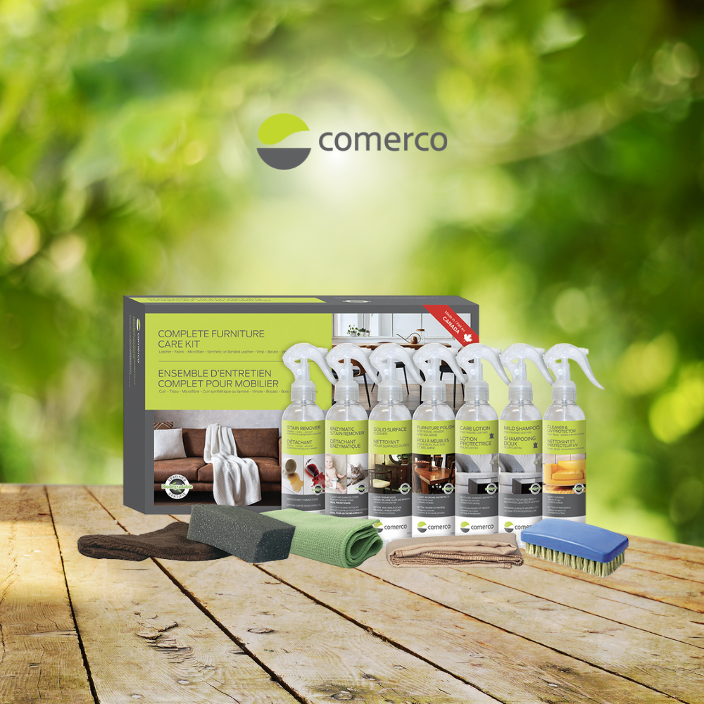 Ensemble d'entretien complet pour mobilier - 7 x 250 ml