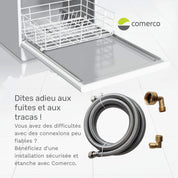Ensemble de connecteurs pour lave-vaisselle -                                                       72’’ / 1,8 m